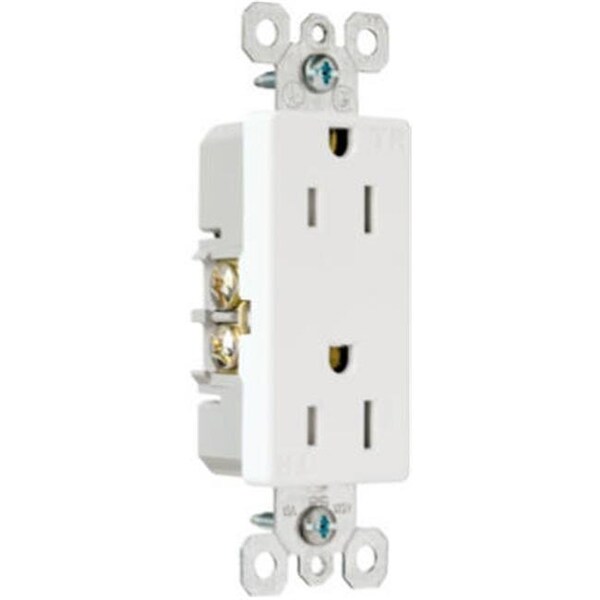 Nextgen 885TRWCC12 Tamper Resistant Receptacle; 15A; White NE834550 - main
